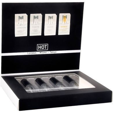 Набір парфумів для чоловіків з феромонами HOT LMTD Pheromone Perfume Мen, 4x5 мл