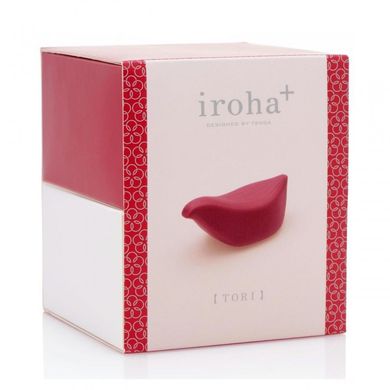 Вибратор для клитора Iroha+ Tori Tenga, медицинский силикон, розовый