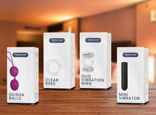 Эрекционное кольцо Medica Group Clear Ring, прозрачный