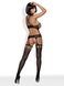 Комбинезон Obsessive BODYSTONKING G313 черный SML