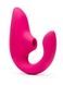 Стимулятор точки G и клитора Womanizer Blend Pink вакуум и вибрация, ярко розовый