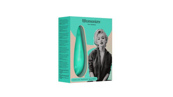 Вакуумный стимулятор клитора Womanizer Marilyn Monroe Mint
