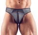 Мужские стринги со стразами по молнии Sven Joy Ment Men's String, черный, M