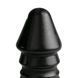 Великий фалоімітатор із рельєфом All BlackAB29 чорний, 26 см
