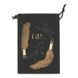 Затискачі для сосків Guilty Pleasure Draped Desire Clamps, чорно-золоті