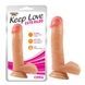 Фалоімітатор&nbsp;реалістичний Chisa&nbsp;Keep&nbsp;Love&nbsp;Cute&nbsp;Dildo на присосці, бежевий