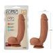 Фалоімітатор реалістичний з присоском, коричневий, Chisa T-Skin ReaL Sensualism