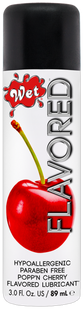 Съедобный лубрикант&nbsp;Wet Clear Flavored Cherry (Спелая вишня),&nbsp;89&nbsp;мл