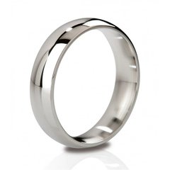 Эрекционное кольцо 4.8 см Earl Mystim, металлическое, серебряное