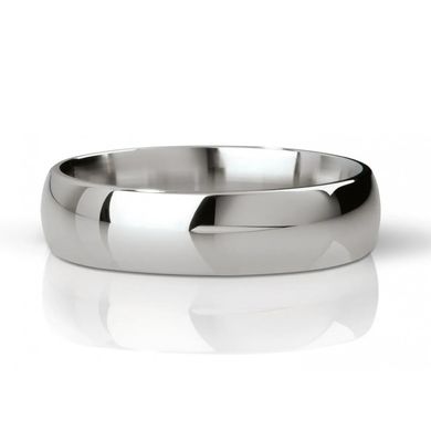 Эрекционное кольцо 4.8 см Earl Mystim, металлическое, серебряное
