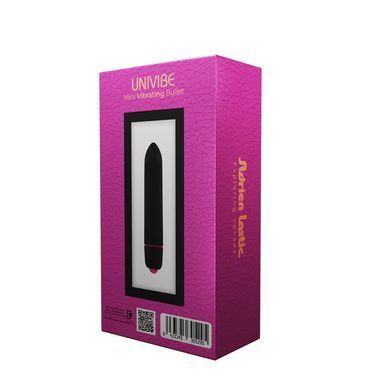 Компактная вибропуля Adrien Lastic Univibe черная
