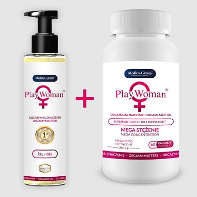 Интимный гель для женщин Medica PlayWoman для усиления оргазма, 150 мл