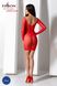 Платье с длинными рукавами Passion BS101 красное
