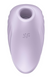 Вакуумний стимулятор Satisfyer Pearl Diver для клітора, з вібрацією, фіолетовий.