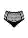 Высокие трусики-стринги Obsessive Sharlotte panties black XXL