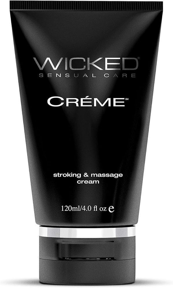 Крем для мастурбації Wicked Masturbation Creme на основі кокосової та мигдальної олії, 120 мл