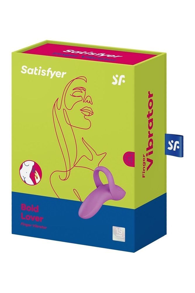 Универсальный вибратор для пальцев Satisfyer Bold Lover розовый