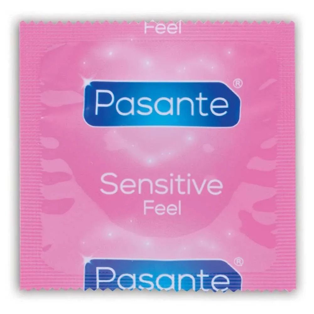 Презервативи ультратонкі Pasante Sensitive Feel латексні (ціна за 6 шт.)