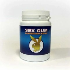 Возбуждающая жвачка для двоих Sex Gum, 20 шт
