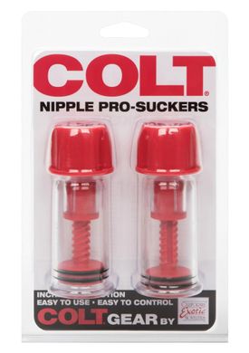 Помпы для сосков COLT Nipple Pro-Suckers красные