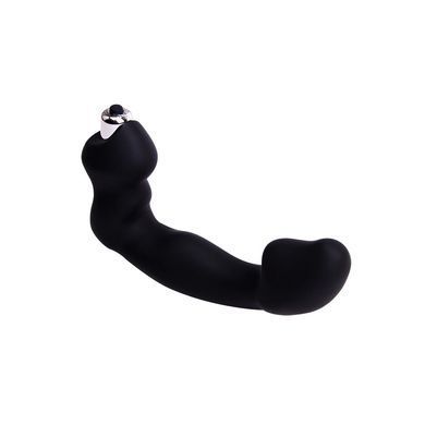 Массажер простаты рельефный Chisa Black Mont Avatar Dildo с вибрацией, черный