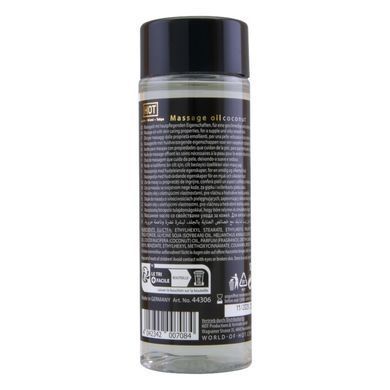 Масажна олія HOT Massage Oil Coconut з ароматом кокосу, 100 мл