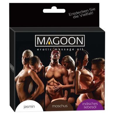 Набор массажных масел - Magoon Massage-le Set, 3 флакона по 50 мл