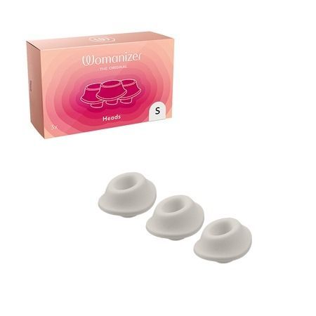 Сменные насадки на Womanizer Premium и Classic серые, размер S