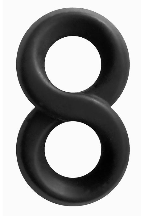 Эрекционное кольцо RENEGADE INFINITY RING BLACK