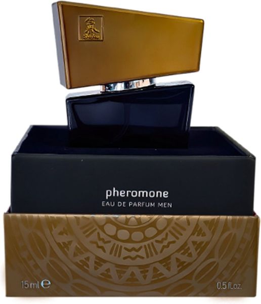 Духи з феромонами чоловічі SHIATSU Pheromone Fragrance men grey 15 ml