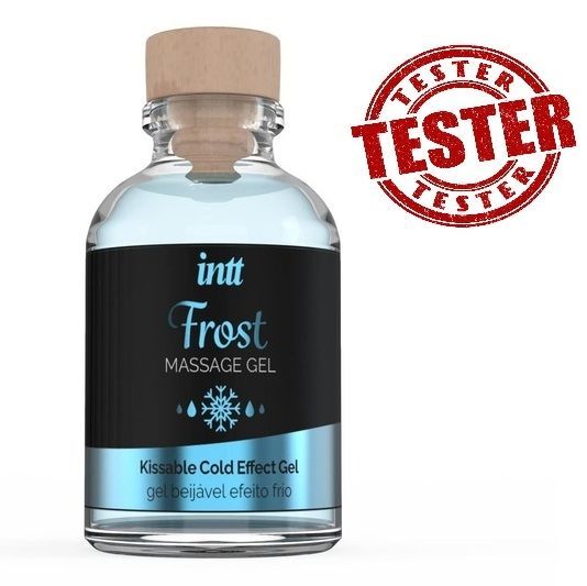 ТЕСТЕР/Массажный гель мята INTT Massage Gel Cold Effect Frost (при покупке 10 ед., 1 тестер за 1 грн