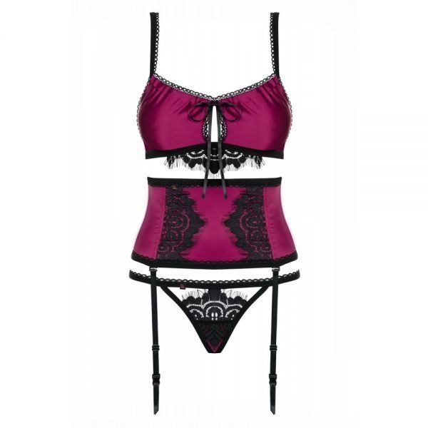 Комплект Obsessive 861-SEG-5 3 pcs set S/M
