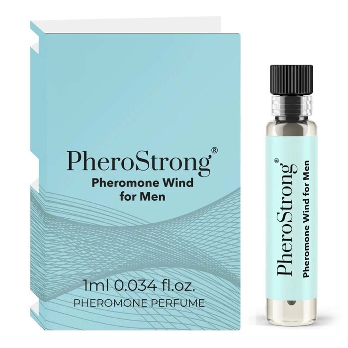 ТЕСТЕР/Духи с феромонами PheroStrong Pheromone Wind для мужчин, 1 мл