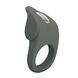 Ерекційне віброкільце PRETTY LOVE Master Ring силіконове, сіре, 8.7 х 5 см