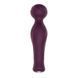 Вибратор-микрофон Dream Toys Essentials Magic Wand со стразом, бордовый, 16,5 см