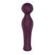 Вибратор-микрофон Dream Toys Essentials Magic Wand со стразом, бордовый, 16,5 см