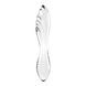 Скляний фалоімітатор Satisfyer Dazzling Crystal 1 Transparent прозорий