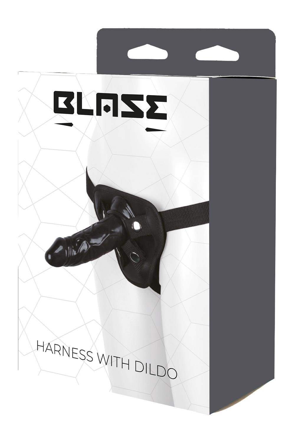 Жіночий страпон на трусиках Dream Toys Blaze чорний