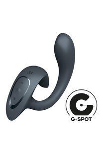 Вибратор для стимуляции точки G и клитора Satisfyer G for Goddess 1 темно-серый