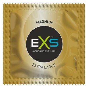 Презервативи великого розміру EXS Magnum LARGE веганські (ціна за 5 шт.)