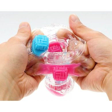 Мастурбатор со стимулирующими шариками TENGA Bobble Crazy Cubes