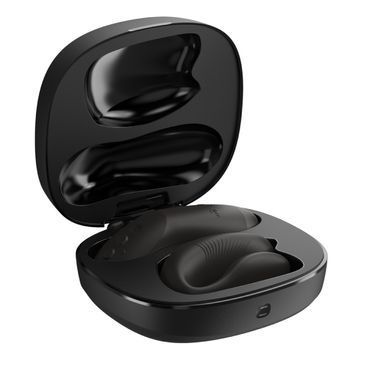 Вибратор для пар We-Vibe Chorus Pro Satin Blackс пультом и приложением, черный