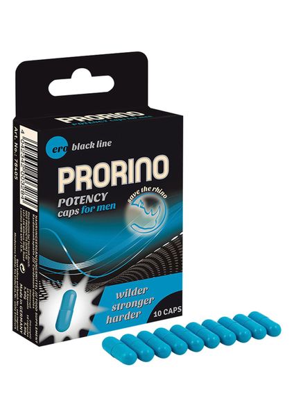 Капсулы для потенции PRORINO Premium Caps for man (цена за пачку, 10 штук)