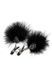 Затискачі для сосків з пір'ям GP FEATHER NIPPLE CLAMPS BLACK