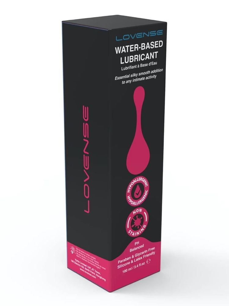 Лубрикант на водній основі без гліцерину LOVENSE WATER-BASED LUBRICANT 100ML
