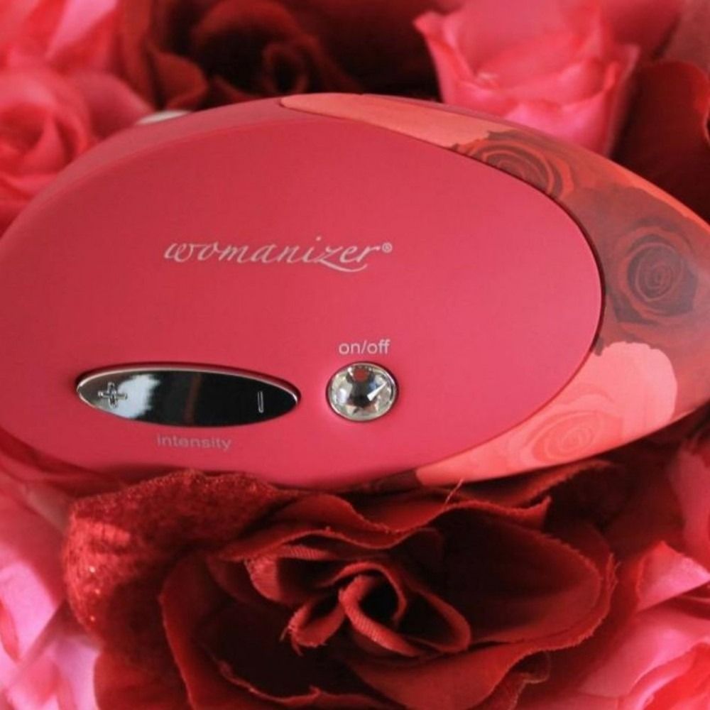 Клиторальный стимулятор Womanizer Pro W-500, красно-розовый