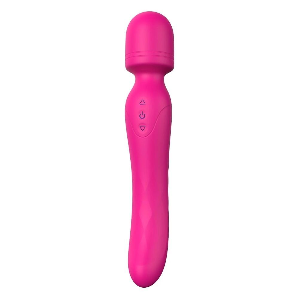 Вибратор-микрофон с подогревом Dream Toys Essentials Heating Bodywand, розовый, 23 &times; 3,6 см