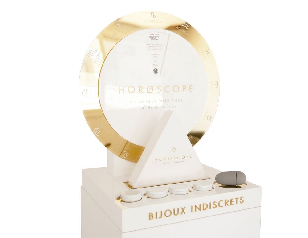 Набор Bijoux Indiscrets HOROSCOPE - Scorpio (Скорпион) вибратор на палец, гель для клитора, подвеска