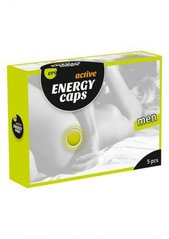 Возбуждающие капсулы для мужчин ERO Energy Caps, (цена 5 шт капсул в упаковке)