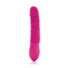Вибратор Realistic Vibrating Silicone Dildo Rechargeable 7 Speeds Inya Twister 9 In. Pink